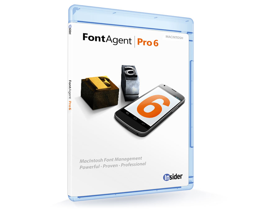 Font Agent Pro 6 CD Case